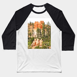 View from a Bryce Canyon Trail Baseball T-Shirt